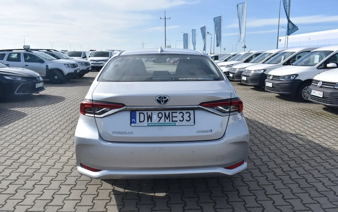 Toyota Corolla cena 87300 przebieg: 66659, rok produkcji 2020 z Radzyń Podlaski małe 704